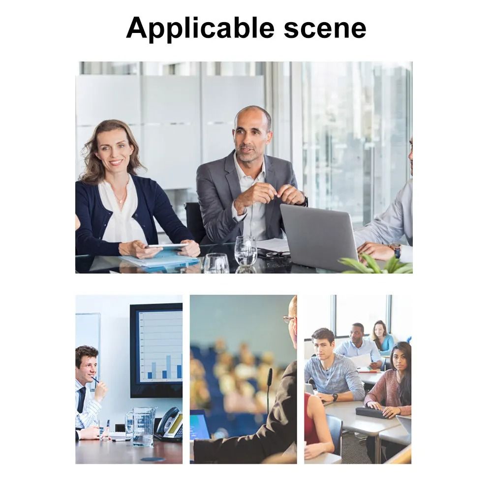 Wireless Presentation Remote 24G USB Slide Clicker With Pointer For PowerPoint 4