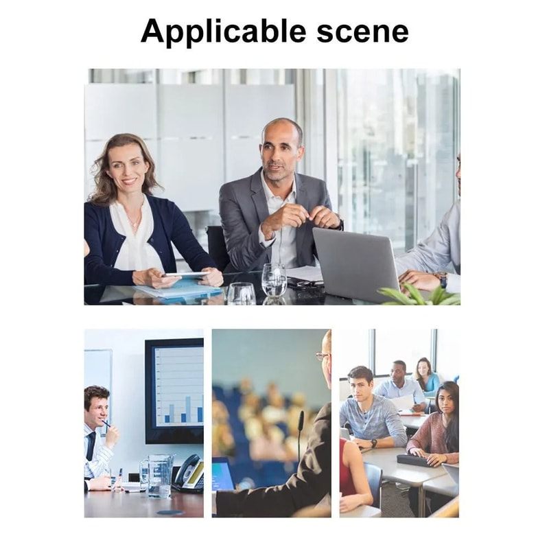 Wireless Presentation Remote 24G USB Slide Clicker With Pointer For PowerPoint 4