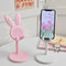 Cute Bunny Phone Holder Stand Adjustable Desktop Tablet Bracket For IPad And Phones 6