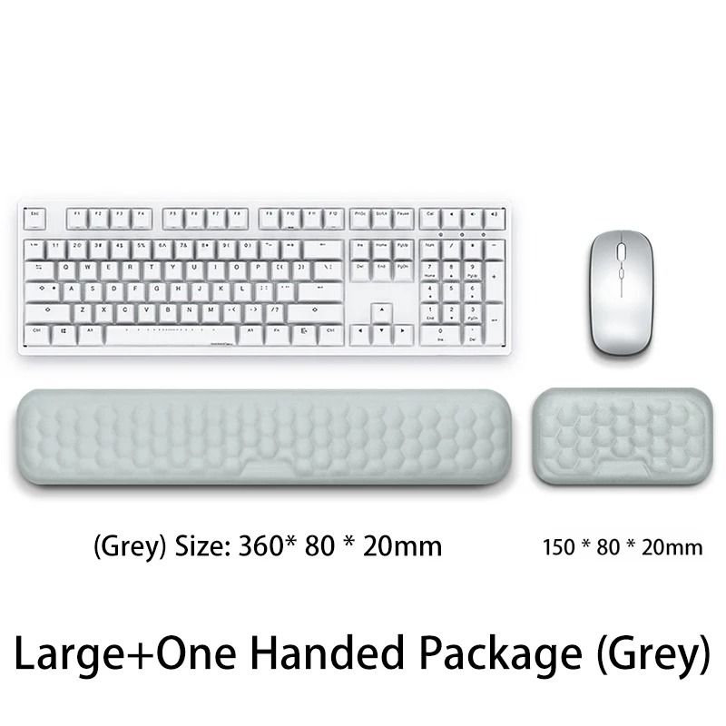 Ergonomic Keyboard Wrist Rest And Mouse Wrist Support Memory Foam Comfort Set 9