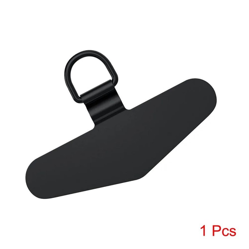 Universal Phone Lanyard Patch Stainless Steel Phone Strap Clip Adapter Tabs 2