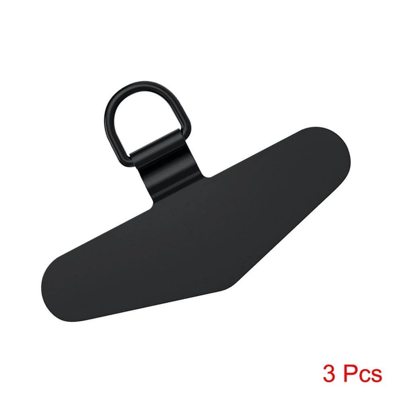 Universal Phone Lanyard Patch Stainless Steel Phone Strap Clip Adapter Tabs 4