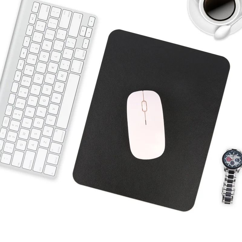 Anti Slip Mouse Pad PU Leather Desk Mat For Home Office And Gaming 7