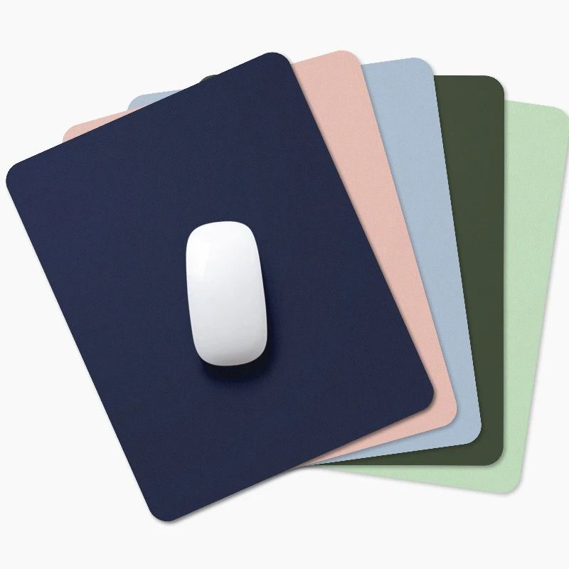 Anti Slip Mouse Pad PU Leather Desk Mat For Home Office And Gaming 0