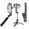 Portable Selfie Stick Tripod With Fill Light And Wireless Remote For Video And Live Streaming 0
