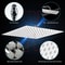 16 Inch Rainfall Shower Head Ultrathin Stainless Steel Luxury Bathroom Shower Upgrade 5
