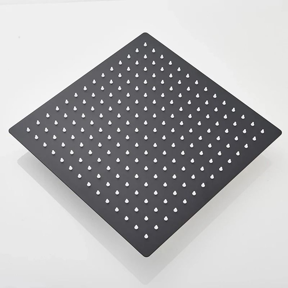 16 Inch Rainfall Shower Head Ultrathin Stainless Steel Luxury Bathroom Shower Upgrade 8