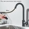 Pull Out Kitchen Faucet 360 Rotation Single Lever Hot And Cold Sink Mixer Tap 11
