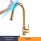 Pull Out Touch Sensor Kitchen Faucet 360 Rotation Smart Single Handle Mixer Tap 5