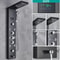 LED Shower Panel System Rainfall Bathroom Shower Faucet Set With Temperature Display And Massage Sp 3