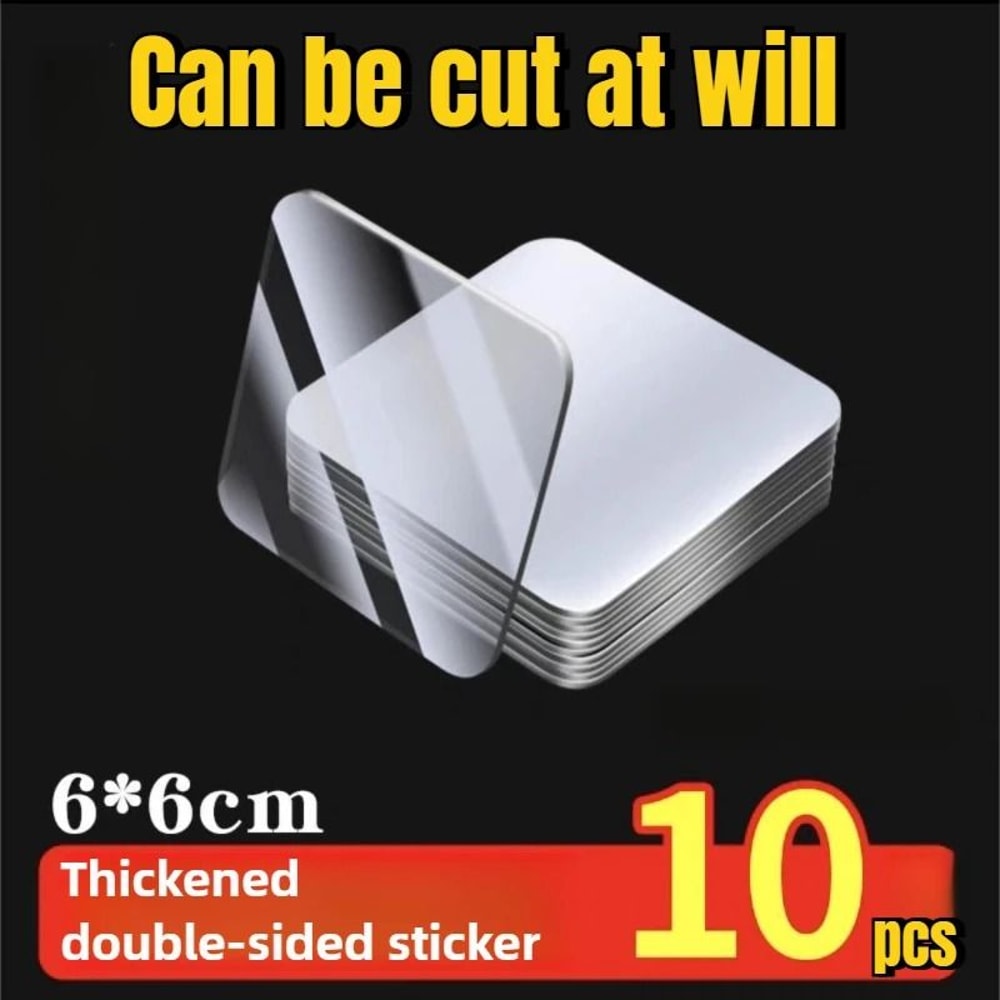 Reusable Double Sided Tape Nano Transparent Strong Wall Mount Adhesive For Home Office Decor 1