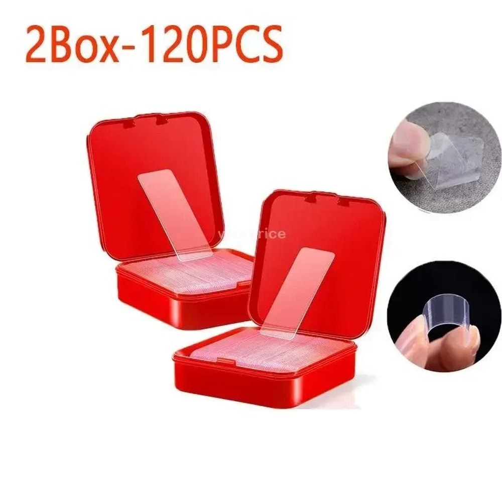 Reusable Double Sided Tape Nano Transparent Strong Wall Mount Adhesive For Home Office Decor 7
