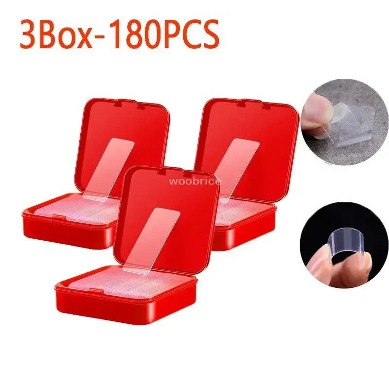 Reusable Double Sided Tape Nano Transparent Strong Wall Mount Adhesive For Home Office Decor 8