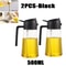 2in1 500ml Oil Sprayer Bottle Spray And Pour Cooking Oil Dispenser For Kitchen BBQ Baking 12