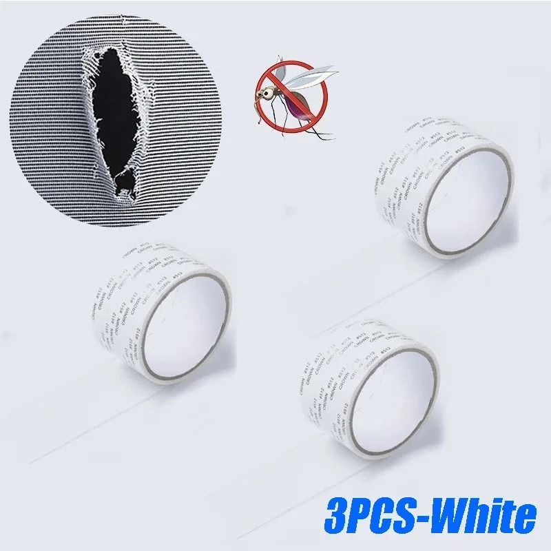 Waterproof Window Screen Repair Tape Self Adhesive Mesh Patch For Quick Bug Protection 7