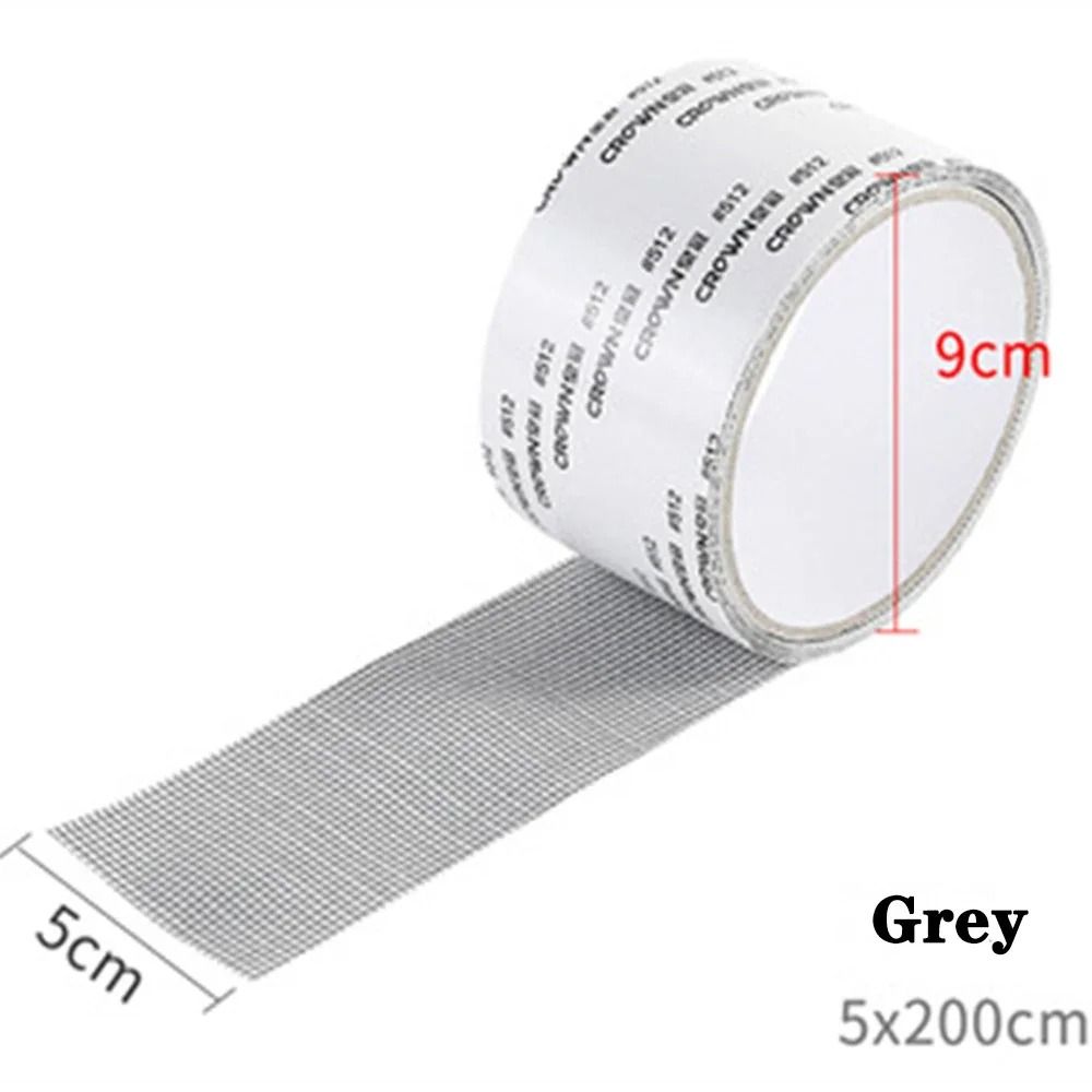 Waterproof Window Screen Repair Tape Self Adhesive Mesh Patch For Quick Bug Protection 3