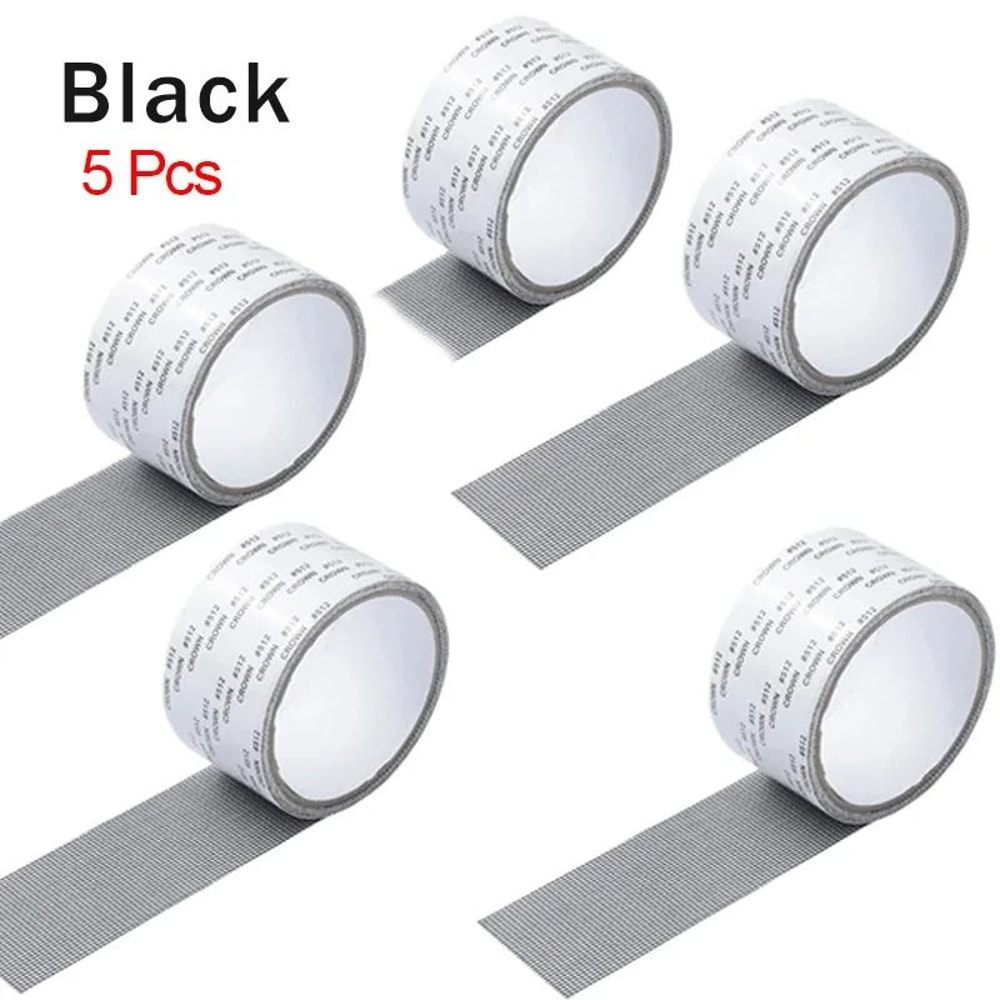 Waterproof Window Screen Repair Tape Self Adhesive Mesh Patch For Quick Bug Protection 11