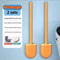 Hanging Silicone Toilet Brush With Quick Dry Holder And Long Handle Bathroom Cleaner 10