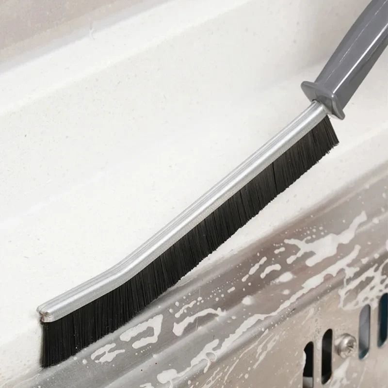Hard Bristle Grout Cleaning Brush For Tile Joints And Bathroom Corner Scrubbing 0