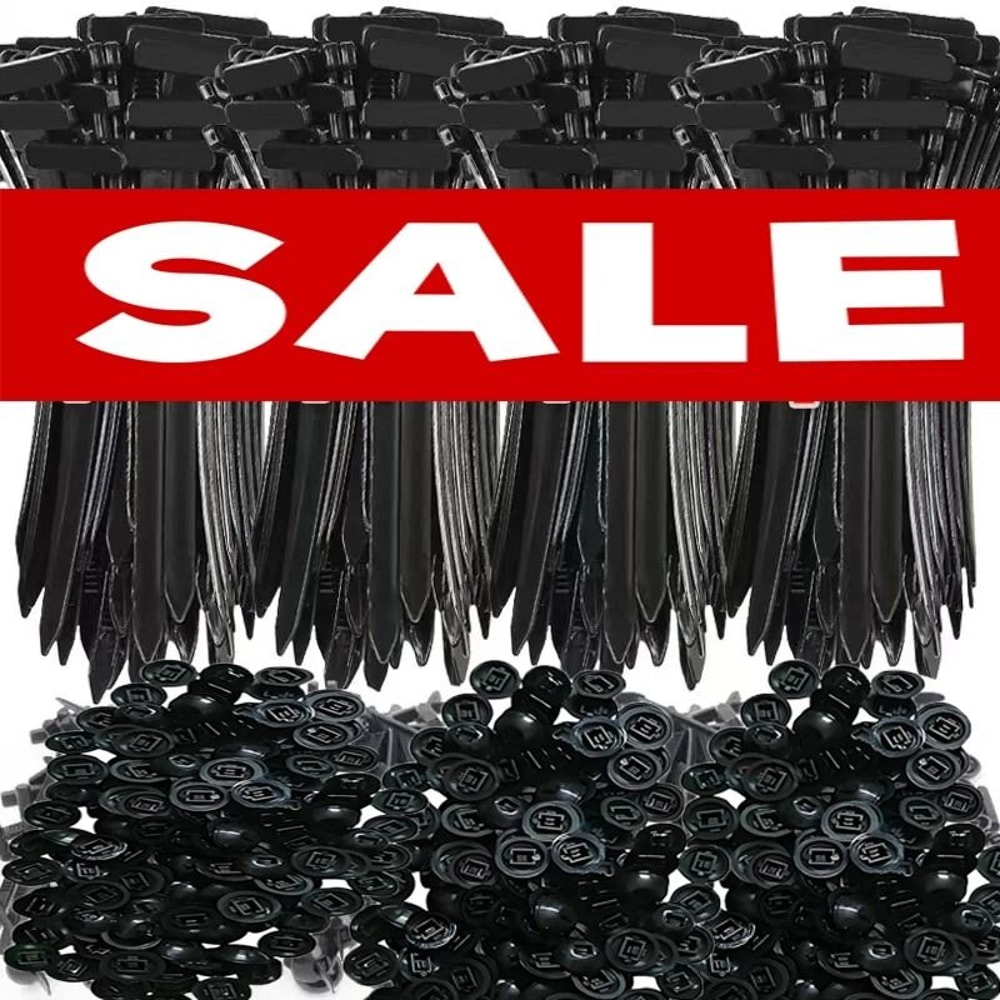 Nylon Cable Tie Mount Buckle With Nail Fixed Clip For Car Fender Lining And Outdoor Gear 16