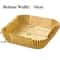 Disposable Air Fryer Paper Liners Nonstick Baking Paper Mats Square Or Round Oil Absorbing Cooking 6