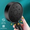 Black High Pressure Shower Head 5 Mode Adjustable Water Saving Massage Shower Head 14