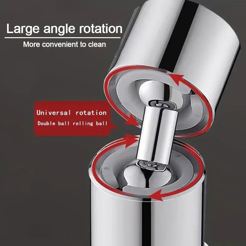 Universal Kitchen Faucet Extender 360 Rotate Splash Filter Aerator Nozzle 8