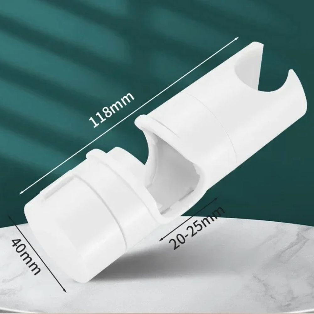 Universal Adjustable Shower Head Holder For 18 To 25mm Shower Rail 3