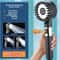 3 Mode High Pressure Shower Head With Filter And Massage Brush 4