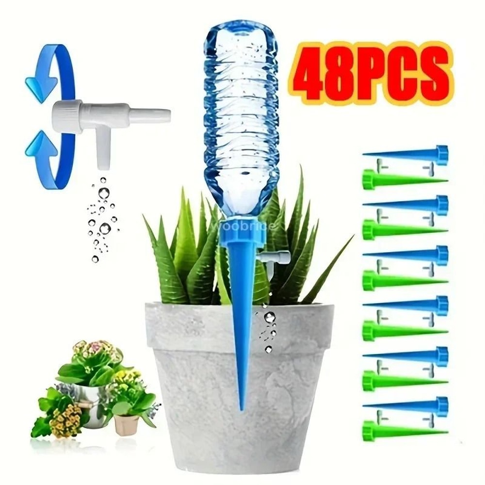 Automatic Self Watering System Drip Irrigation Droppers For Potted Plants 23