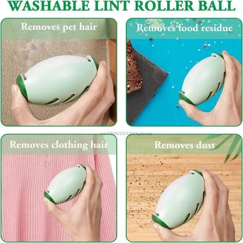 Portable Washable Lint Remover Roller For Clothes And Pet Hair Remover Tool Reusable Dust Cleaner 11