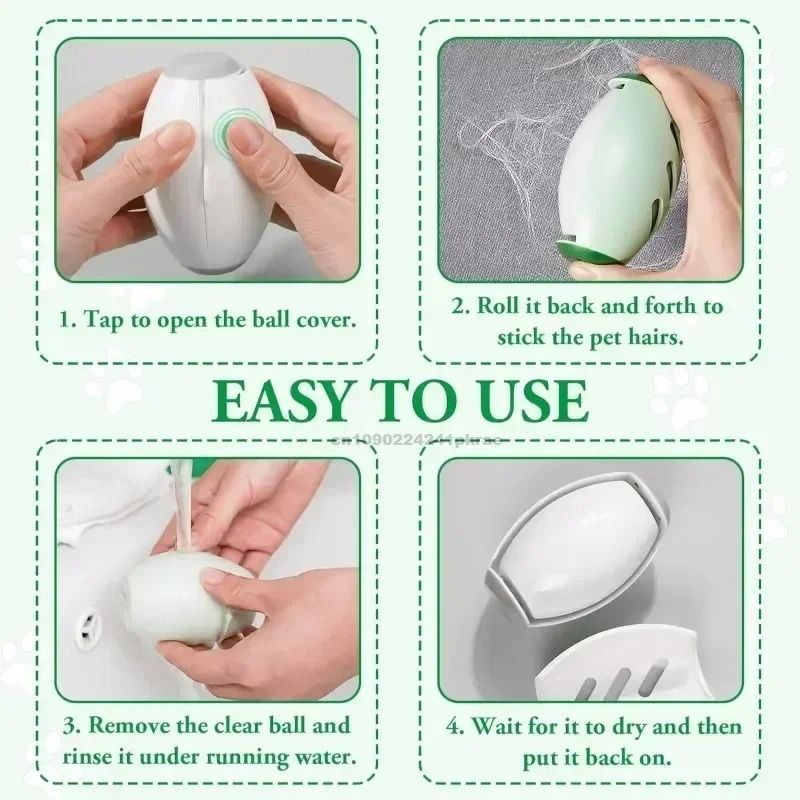 Portable Washable Lint Remover Roller For Clothes And Pet Hair Remover Tool Reusable Dust Cleaner 10