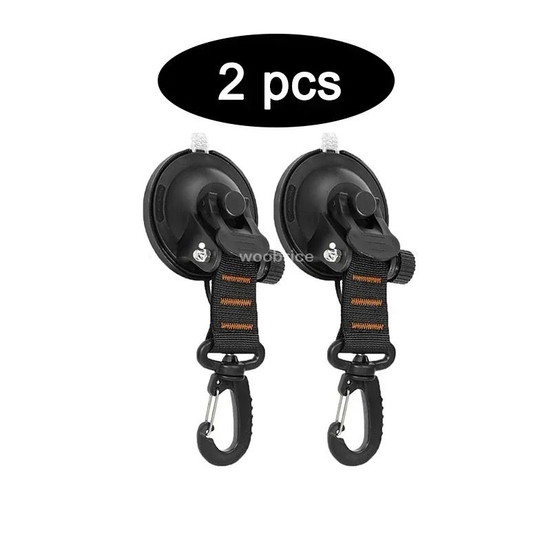 Powerful Tent Suction Cups Car Awning Suction Anchors Camping Tarp Tie Down Hooks 8