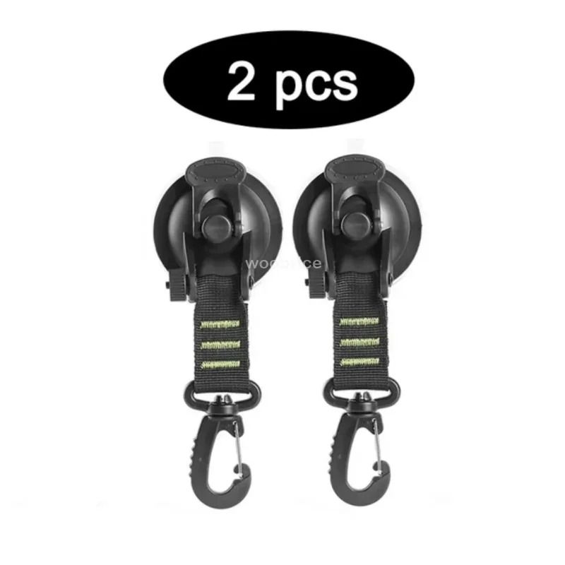 Powerful Tent Suction Cups Car Awning Suction Anchors Camping Tarp Tie Down Hooks 7