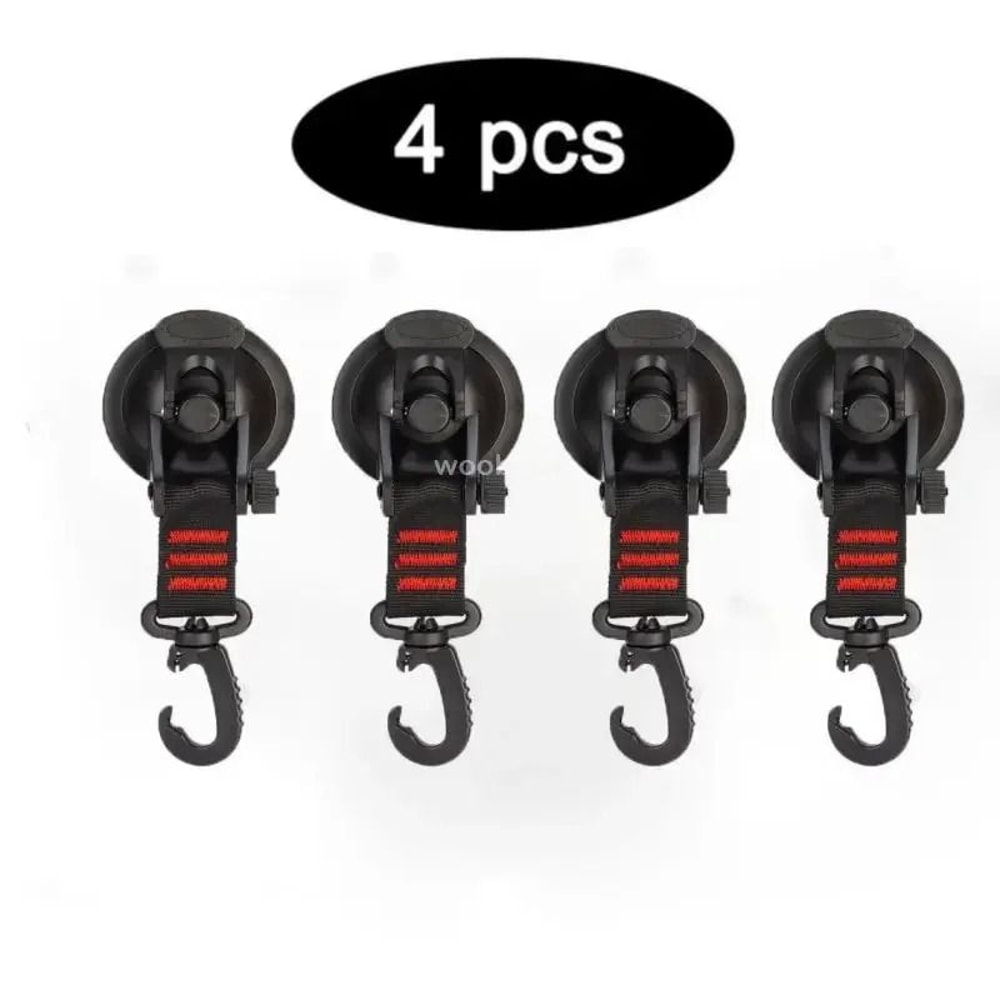 Powerful Tent Suction Cups Car Awning Suction Anchors Camping Tarp Tie Down Hooks 15