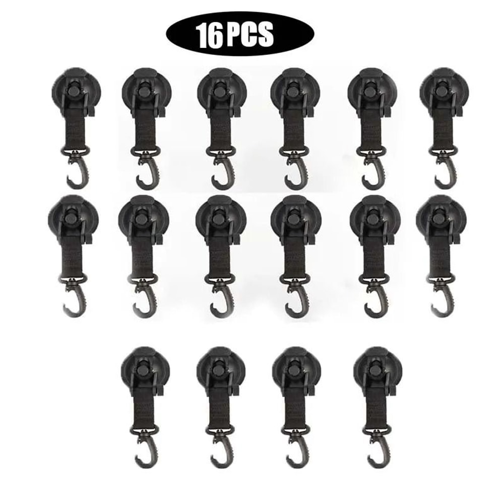 Powerful Tent Suction Cups Car Awning Suction Anchors Camping Tarp Tie Down Hooks 23