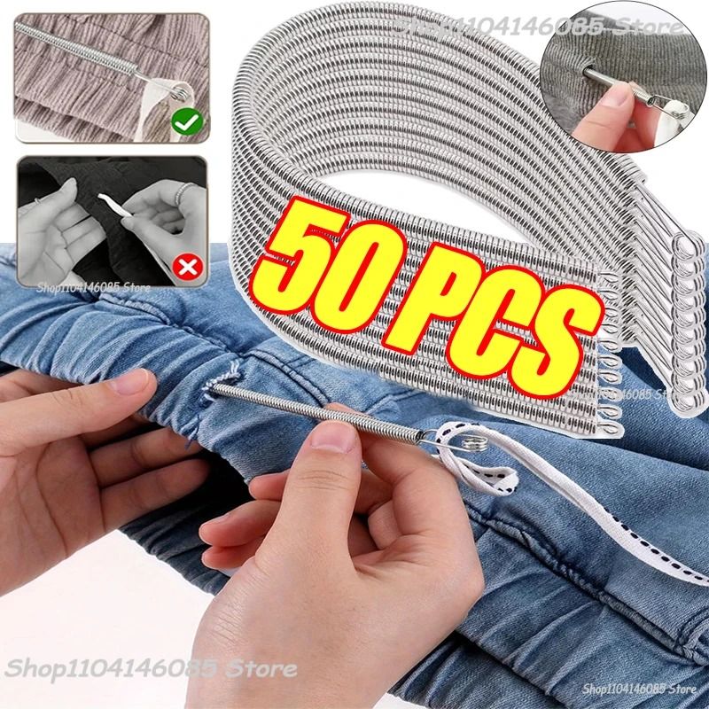 Bendable Drawstring Threader Clip Rope Threading Tool For Sewing And DIY Repairs 4