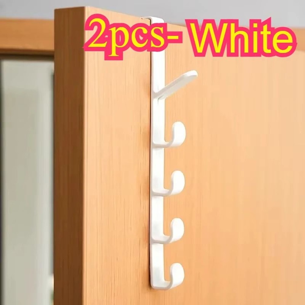 Over The Door Hanger Door Hook Rack Clothes Hanging Organizer For Bags And Coats 5