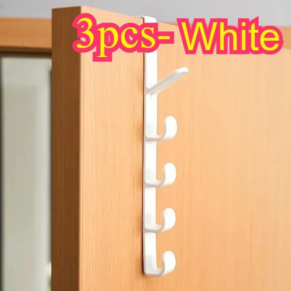 Over The Door Hanger Door Hook Rack Clothes Hanging Organizer For Bags And Coats 6