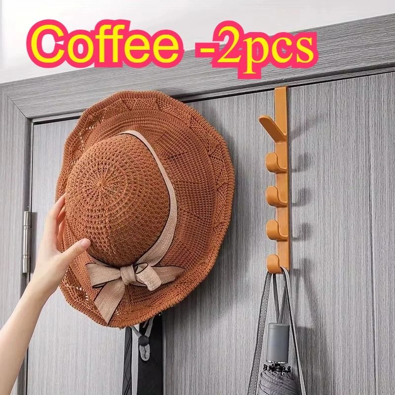 Over The Door Hanger Door Hook Rack Clothes Hanging Organizer For Bags And Coats 2