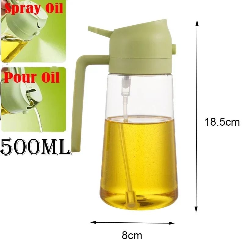 Oil Spray Bottle Air Fryer Oil Sprayer Olive Oil Dispenser For Cooking And BBQ 9