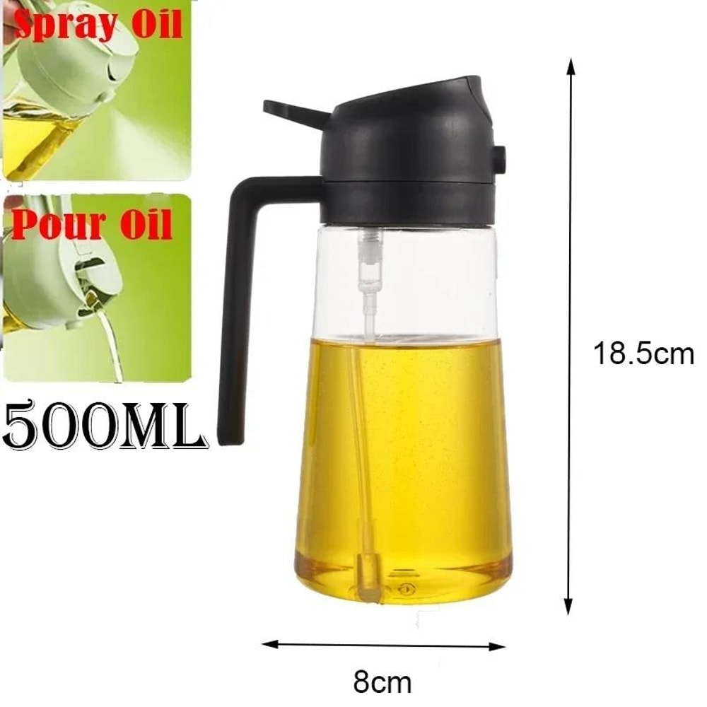 Oil Spray Bottle Air Fryer Oil Sprayer Olive Oil Dispenser For Cooking And BBQ 8