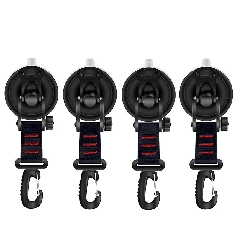 Suction Cup Anchor Hooks Car Awning Suction Anchors Camping Tarp Tie Down Set 13