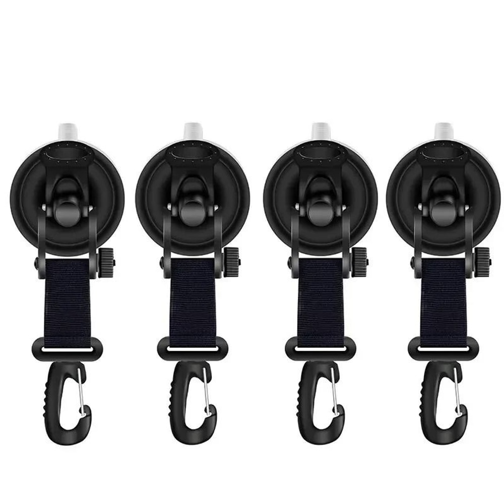 Suction Cup Anchor Hooks Car Awning Suction Anchors Camping Tarp Tie Down Set 10