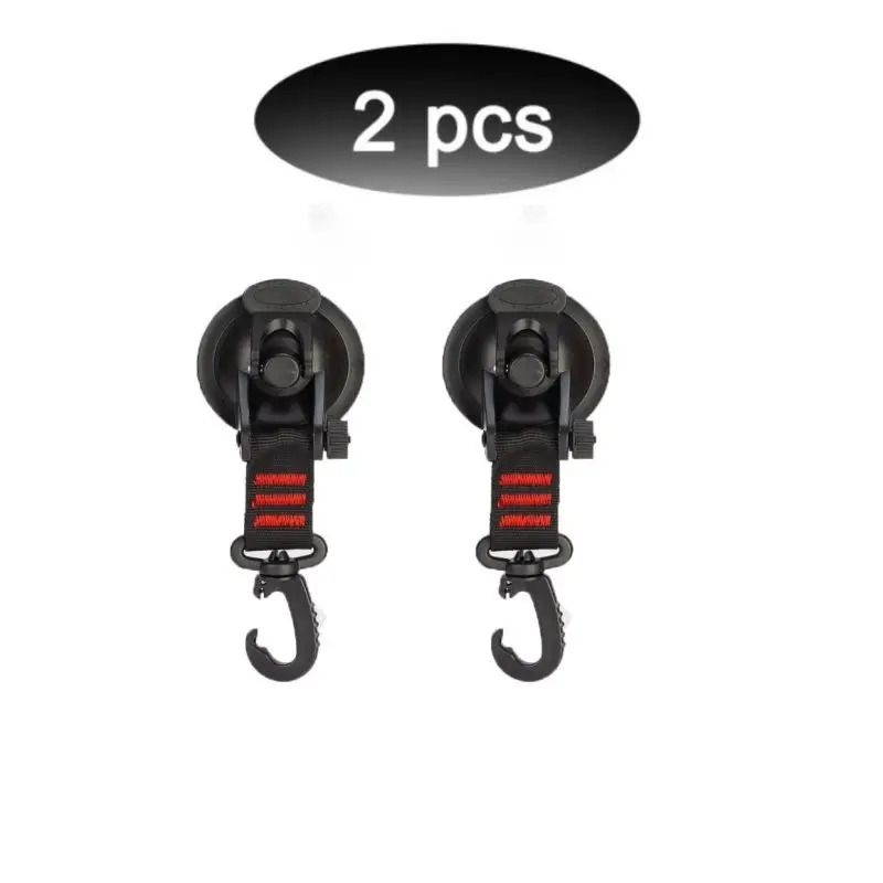 Suction Cup Anchor Hooks Car Awning Suction Anchors Camping Tarp Tie Down Set 9