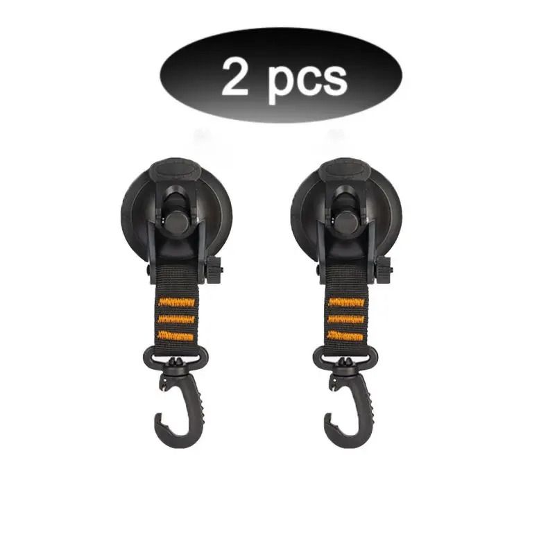 Suction Cup Anchor Hooks Car Awning Suction Anchors Camping Tarp Tie Down Set 8