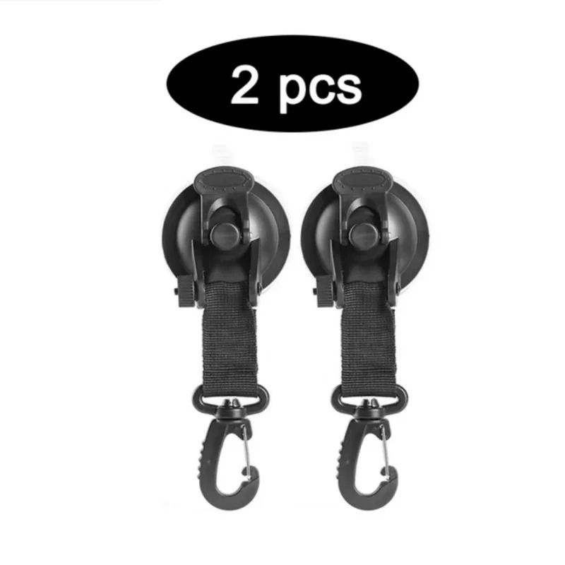 Suction Cup Anchor Hooks Car Awning Suction Anchors Camping Tarp Tie Down Set 5
