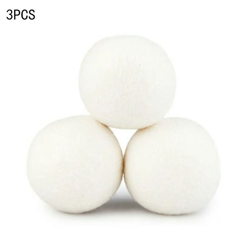 Wool Dryer Balls Reusable Laundry Softener Balls 5cm Dryer Ball Set 2