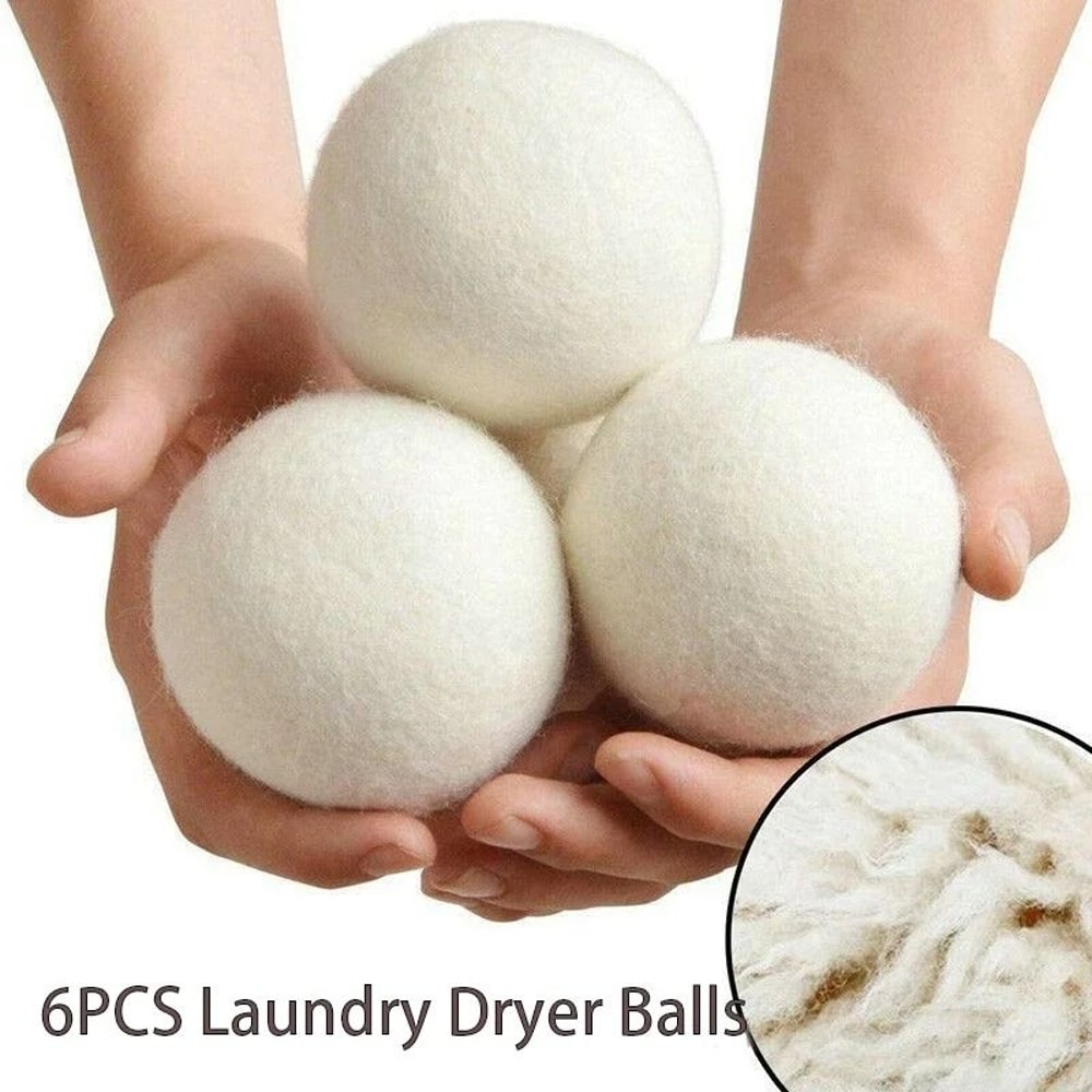 Wool Dryer Balls Reusable Laundry Softener Balls 5cm Dryer Ball Set 9