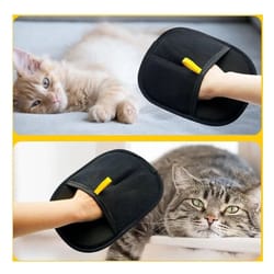 pet hair remover glove cat hair remover brush double sided fur cleaning tool